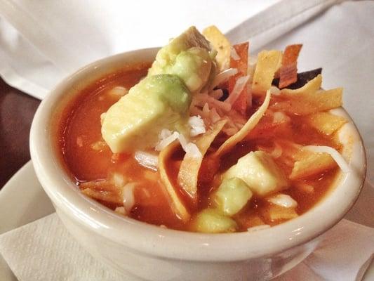 Chicken tortilla soup