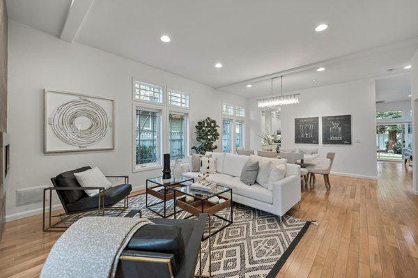 Gilbert Avenue - Living Room