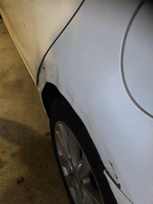 Before and after's pics of bodywork