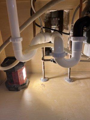 New p-traps will help with kitchen drainage. Call The Fair Plumber today.