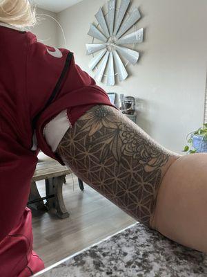 Half sleeve by Morgan