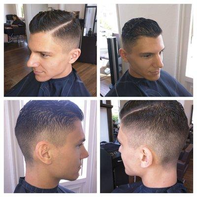 Men's fade, hair by Hector