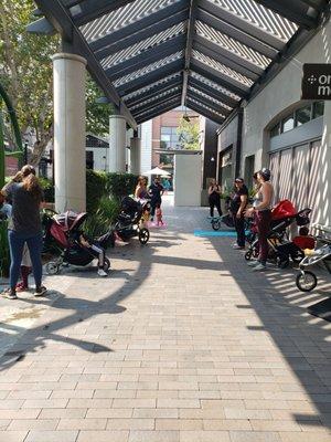 Stroller Strides at the Village