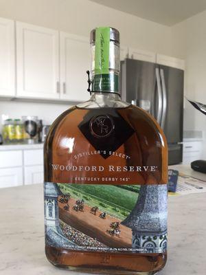 Limited Edition Woodford -- won $500 on the Derby while enjoying