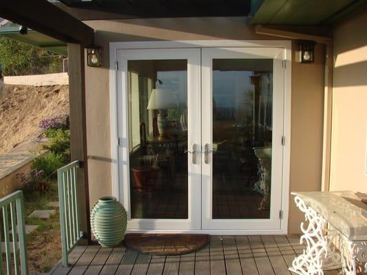 French Door (Outswing) with Brushed Nickel Hardware