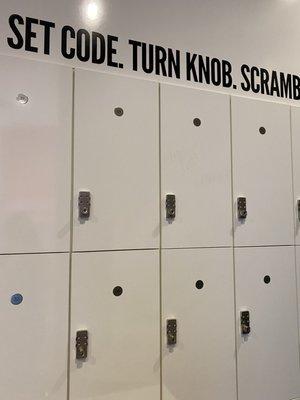 Code lockers