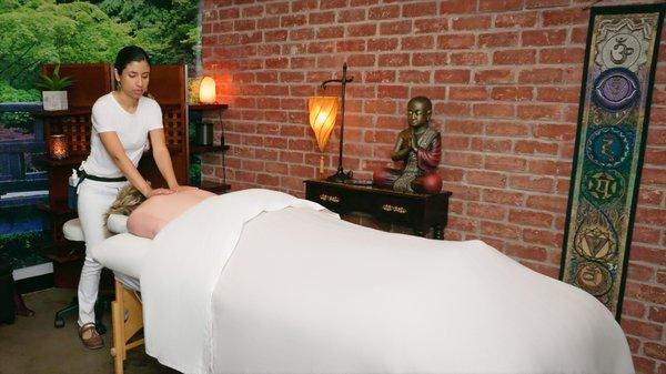 Massage Treatment Room in Montrose