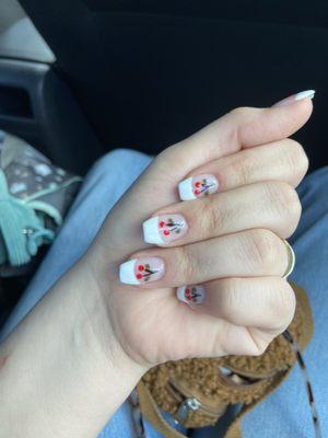 Cherry nails!