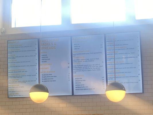 the only poor photo i got of the menu lol