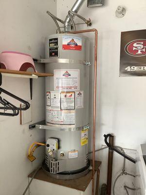 Water heater installtion!