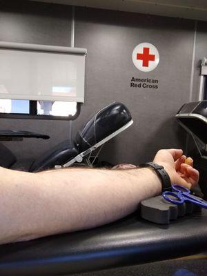 #RedCross #BloodDrive