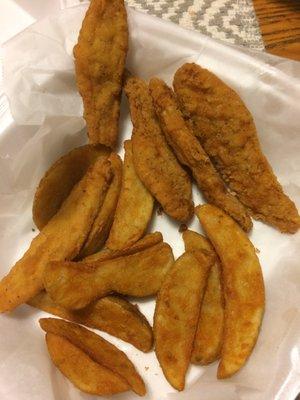 $8 basket of tenders...Cafeteria style.