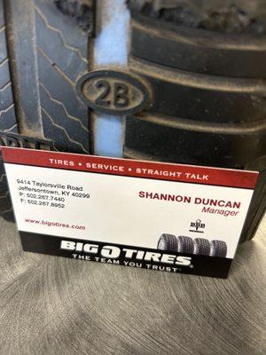 Big O Tires JTown