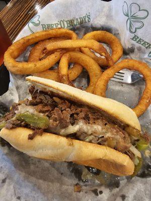 Philly cheesesteak