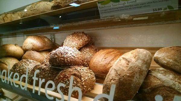 Freshly baked bread in the bakery!