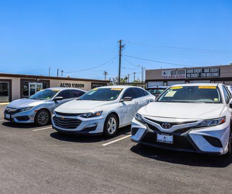 Discover your next ride at Auto Vision! Whether you're looking for a reliable daily driver or your dream car, we've got you covered!