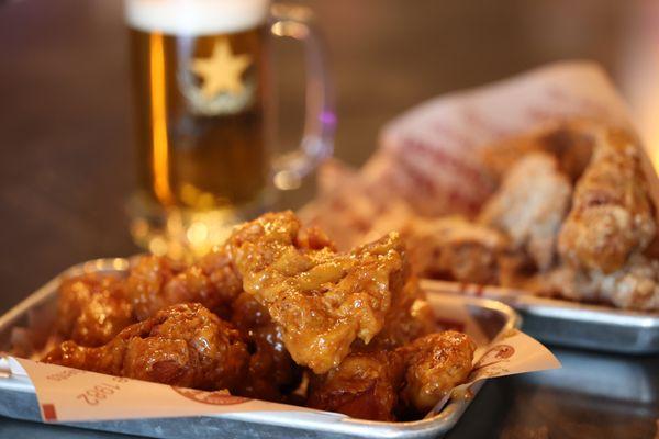 The best korean fried chicken in the area!