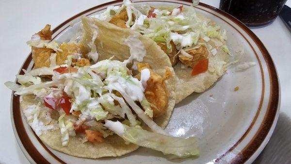 Shrimp tacos