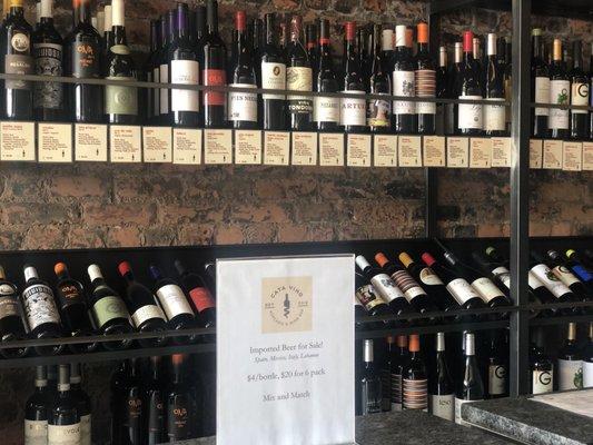 Wine and Beer for Sale