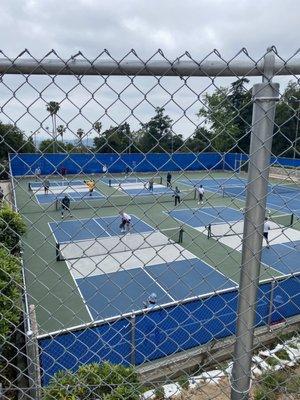 Pickle ball courts