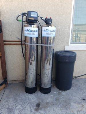 DUAL TANK WHOLE HOUSE WATER SYSTEM