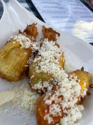 Squash blossoms