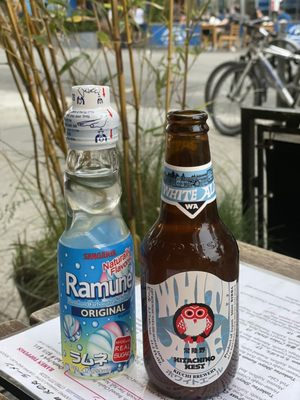 Japanese soda & beer