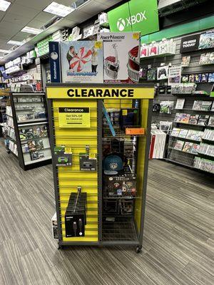 Another rack of clearance items