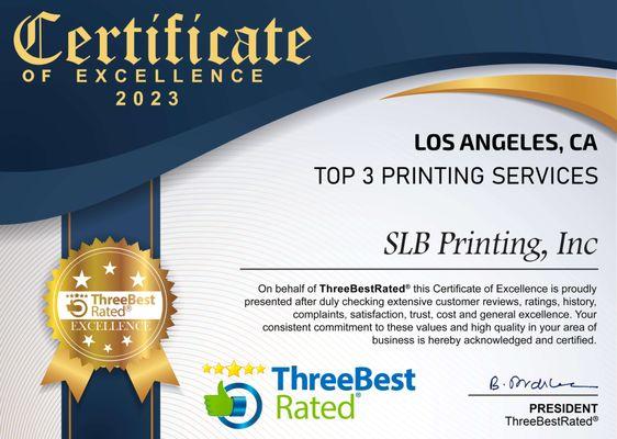 SLB Printing, Inc