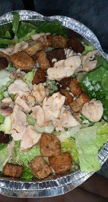 I wanted a Chicken Caesar Salad WITH EXTRA CHICKEN