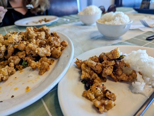 Spicy fried chicken