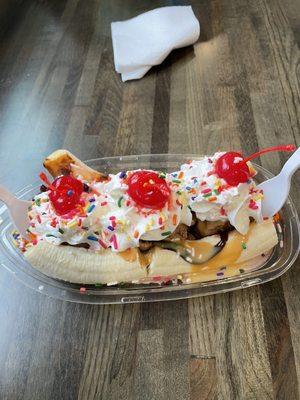 Banana split!