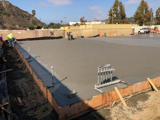 UIS - Concrete Foundation - San Diego, CA.