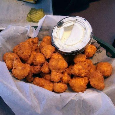 Breaded cauliflower bites