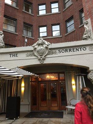 The Fireside is in The Sorrento Hotel