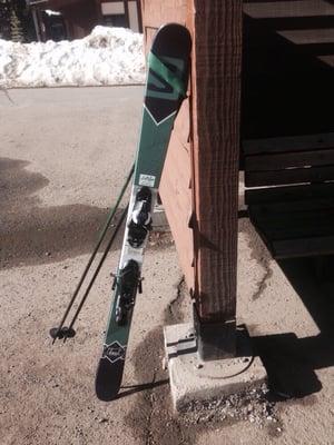 Brand new Demo Skis were a game changer for Spring Skiing. The complimentary wax coat mid week was awesome.