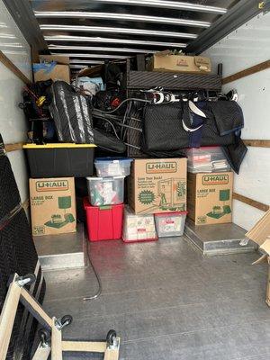 Loading a truck the right way prevents most breaks/insurance claims