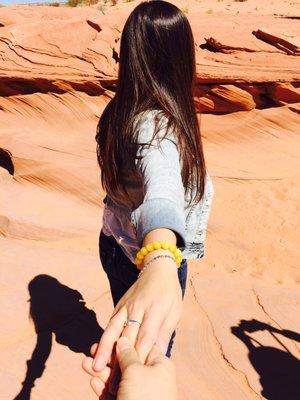 The Antelope Canyon!