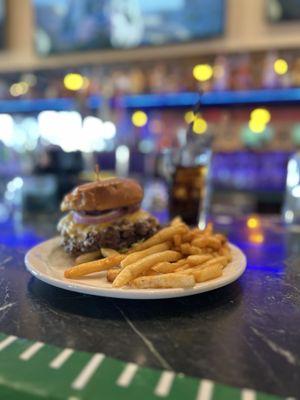 Double patty smash burger... it doesn't get any better than this...