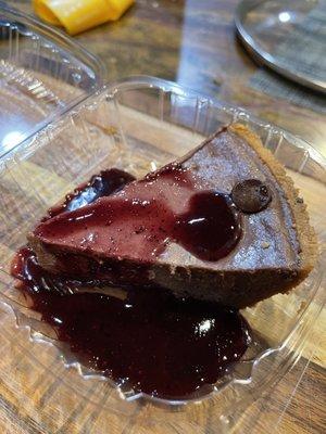 Chocolate cheesecake