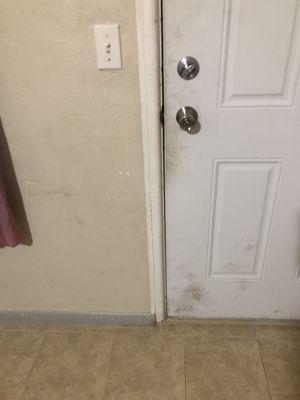 dirty door