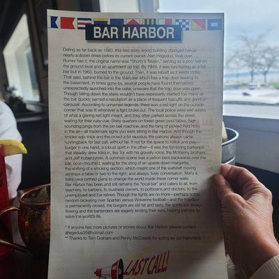 Bar Harbor history