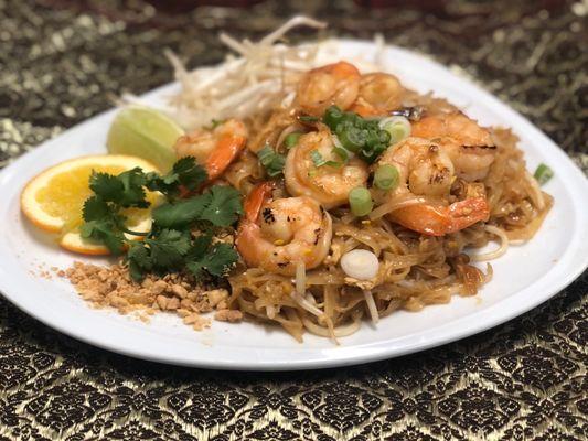 Pad Thai shrimps