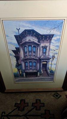 819 Eddy Street San Francisco Limited Edtion Registration 183of 1000 Art