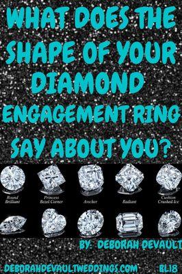 WHAT DOES THE SHAPE OF YOUR DIAMOND ENGAGEMENT RING SAY ABOUT YOU?  BLOG