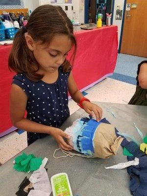 Pinatas at Flip Camp!