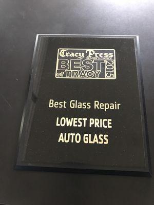 "BESt OF TRACY GLASS REPAR" by the Tracy Press ...