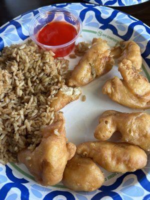 Sweet and sour chicken