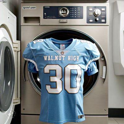 Walnut high mustangs! Serviced here at J&M laundry!