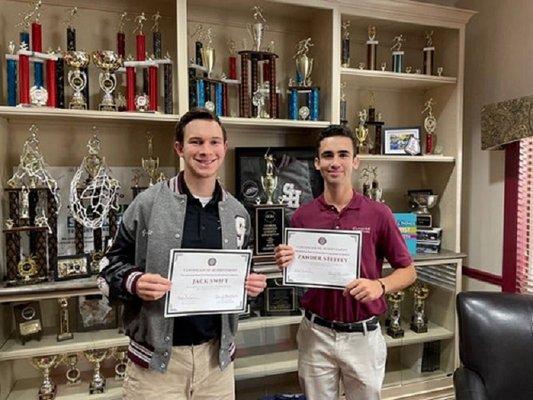 National Merit Scholarship Semi-finalists!